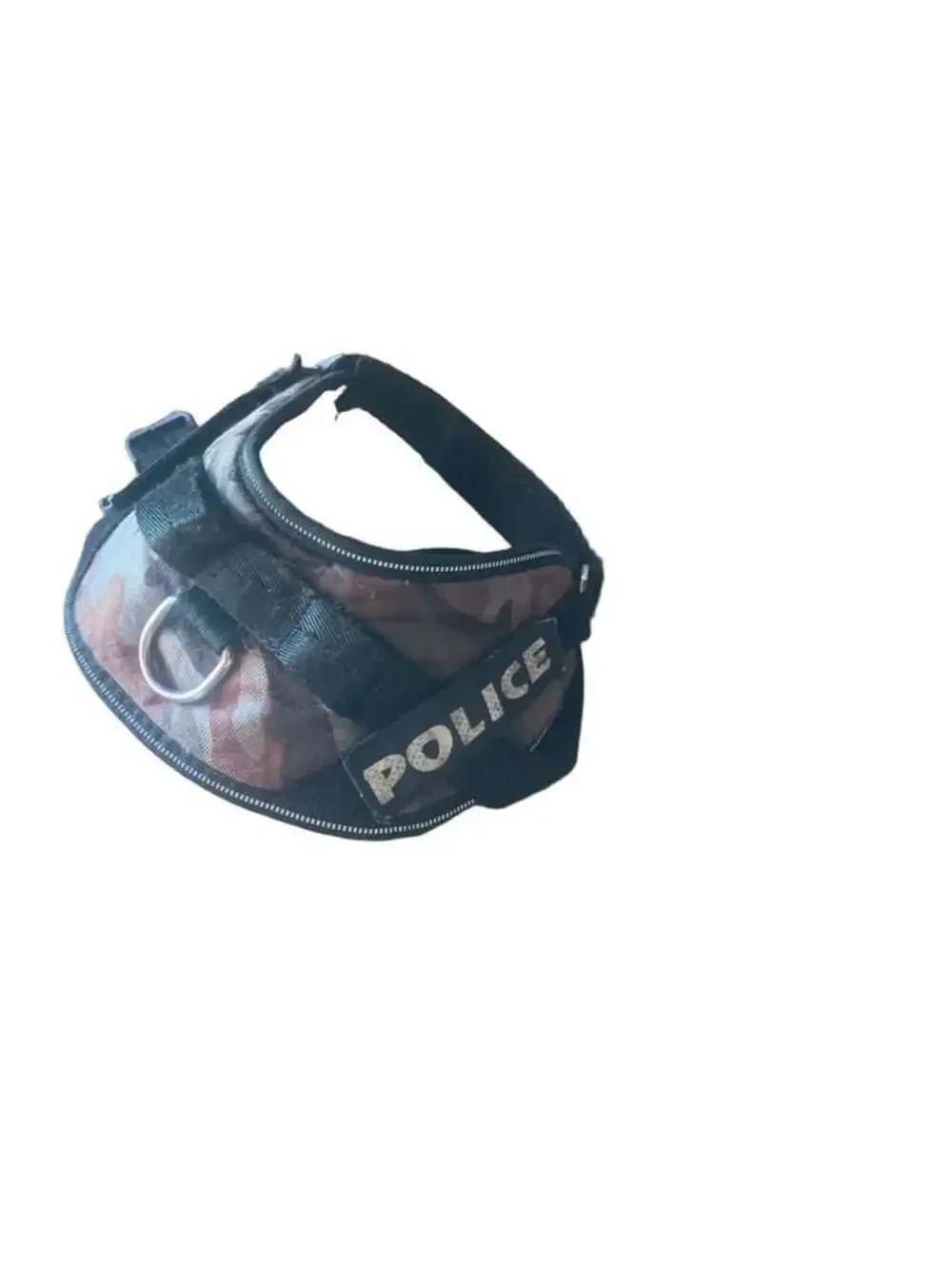 Smart Pups Police K9 Army Print Dog Vest Harness with Reflective Trim and Handle